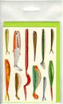 Angling Knots Andy Steer Greetings Cards Soft Lures